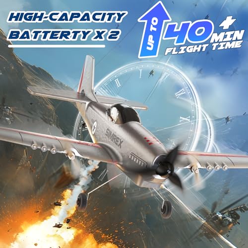 2.4GHz 3-Channel Remote Control Foam Airplane with 2 Batteries P408999