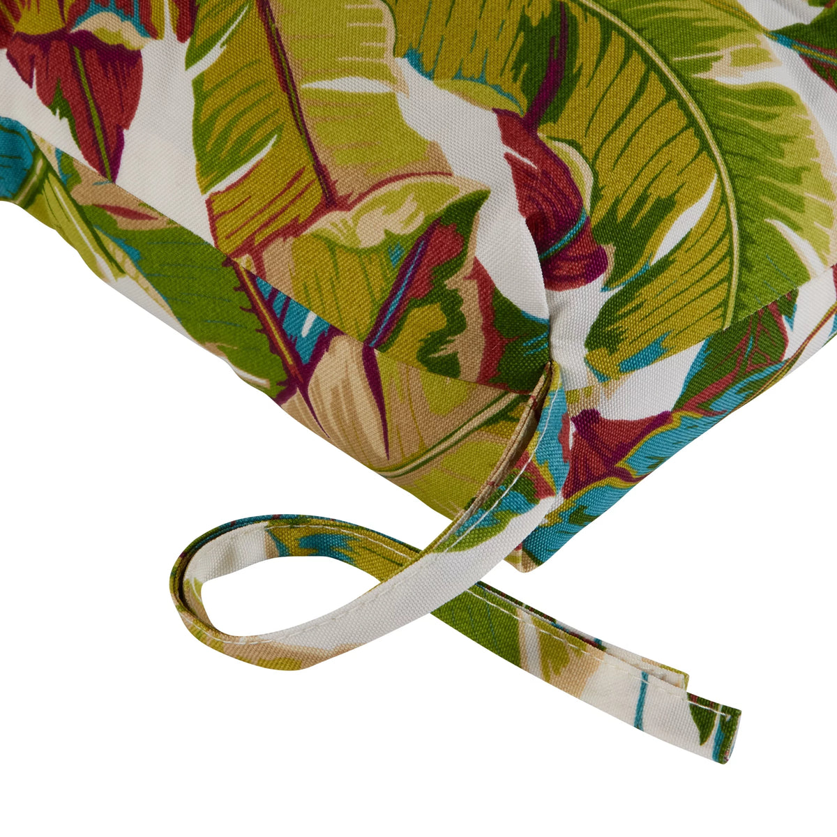 Palm Leaves Outdoor Bench Seat Cushion C74083