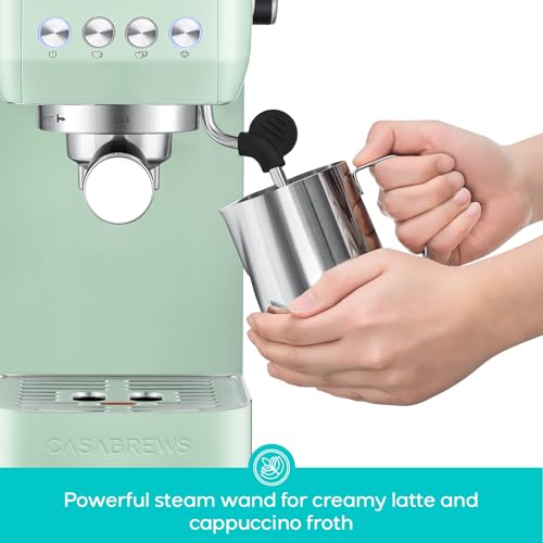 20 Bar Stainless Steel Espresso Machine with Steam Frother P2569