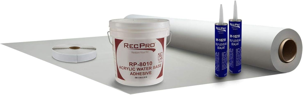 8.5' Wide RV Rubber Roof Kit K47446