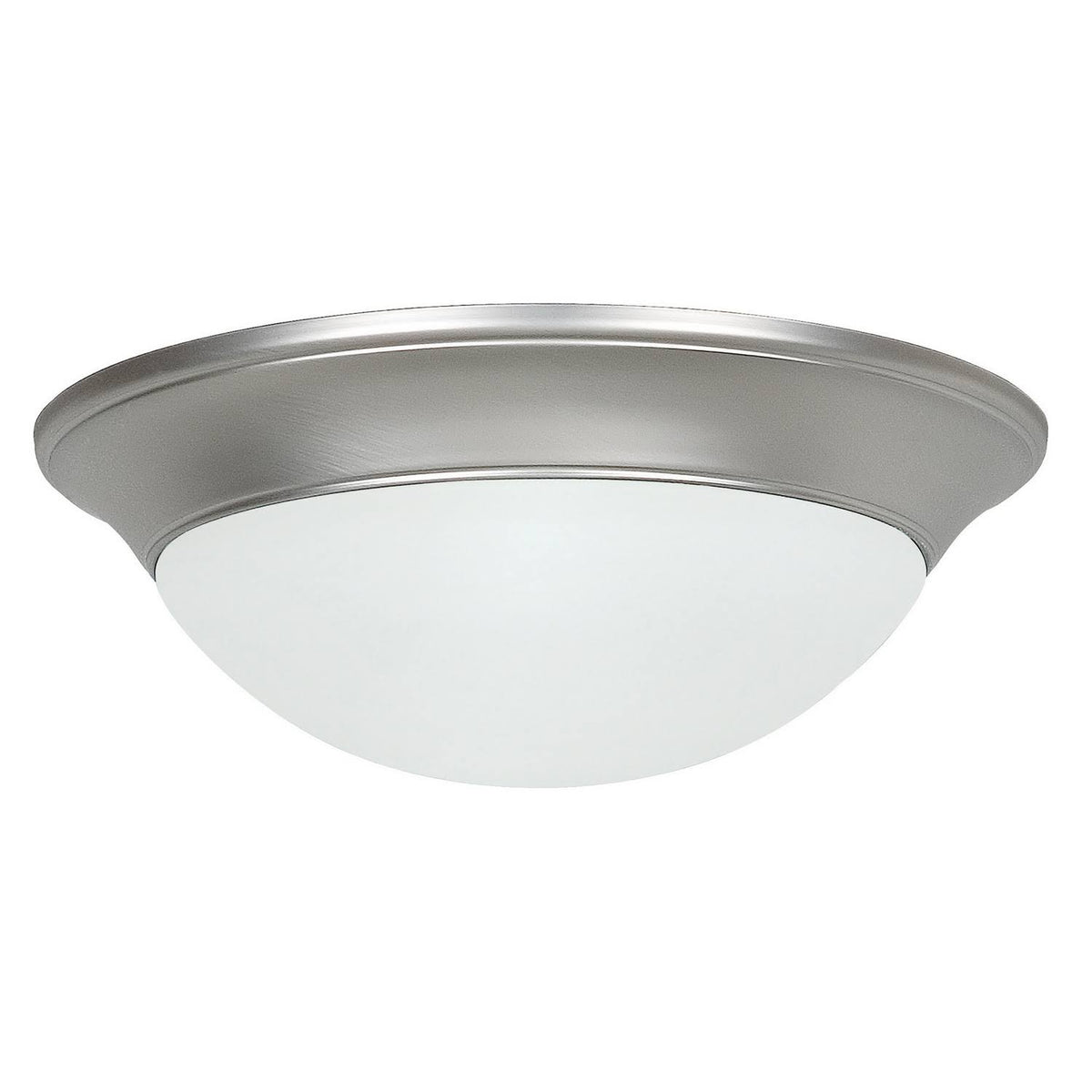 Satin Nickel Finish LED Flush Mount O216032