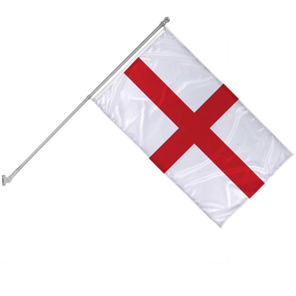 England Flag with 6ft Flagpole F371