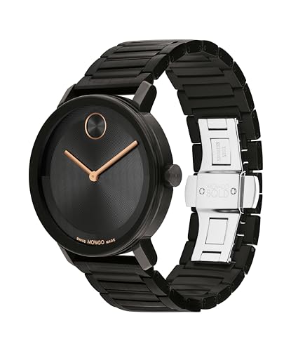Swiss Quartz Stainless Steel Link Bracelet 40mm Men's Watch U8670