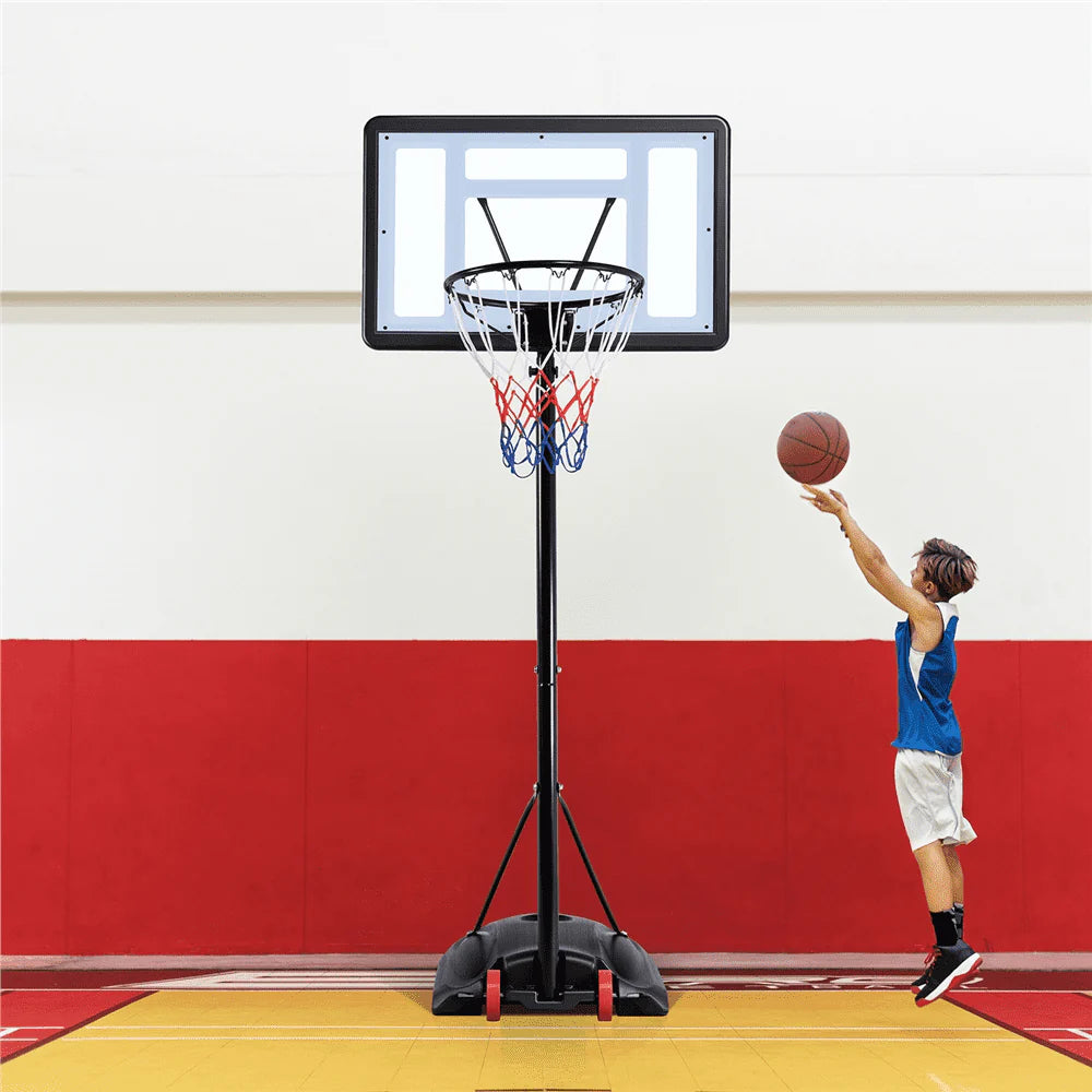Adjustable Portable Basketball Hoop 7 to 9 Ft A336417