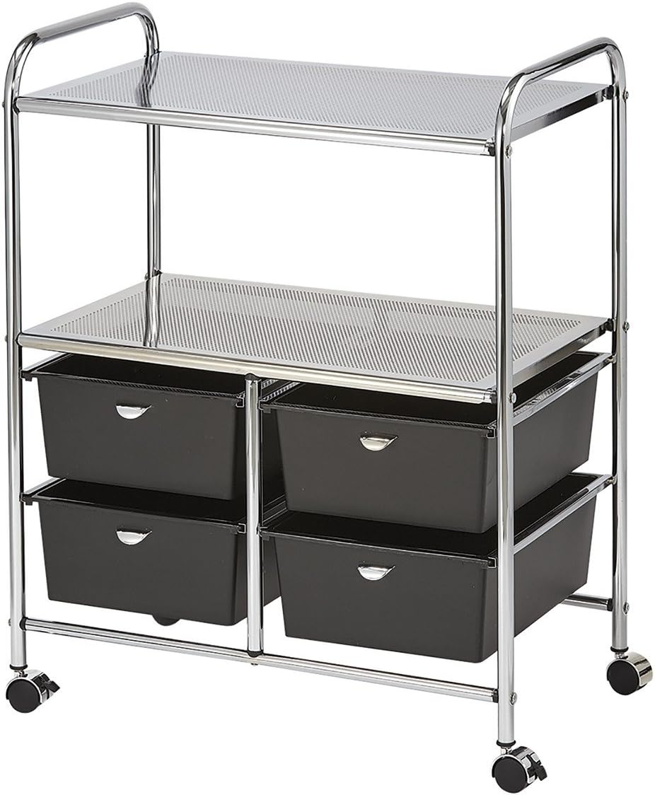 White Work Cart M4245