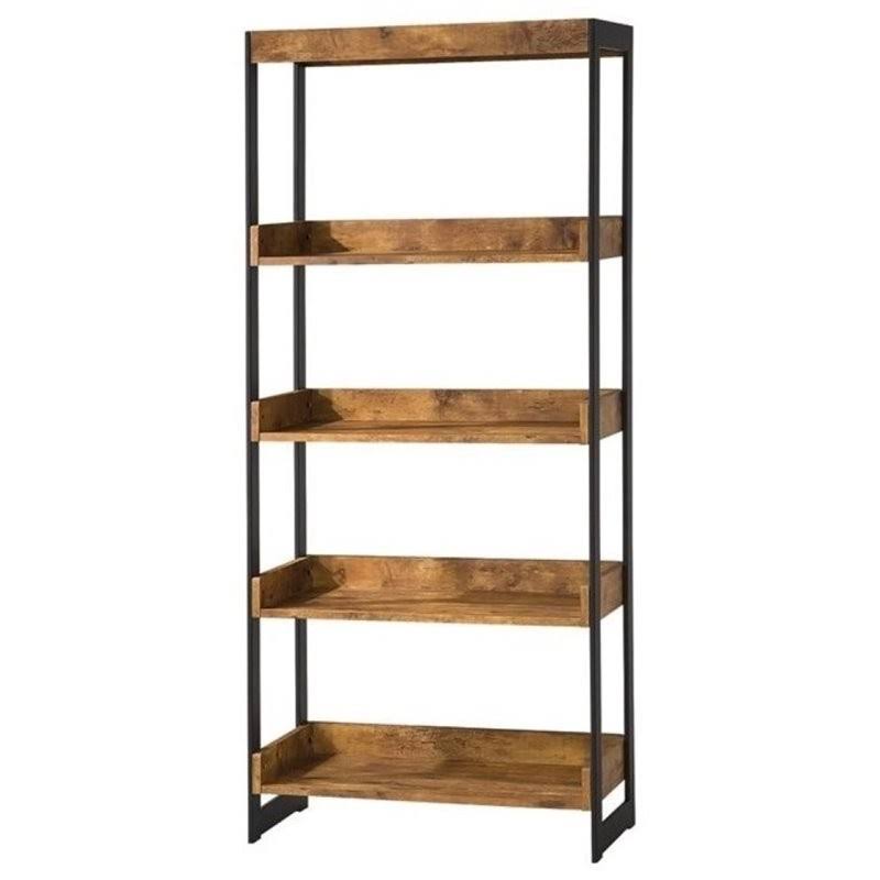 4 Shelf Bookcase in Antique Nutmeg K618