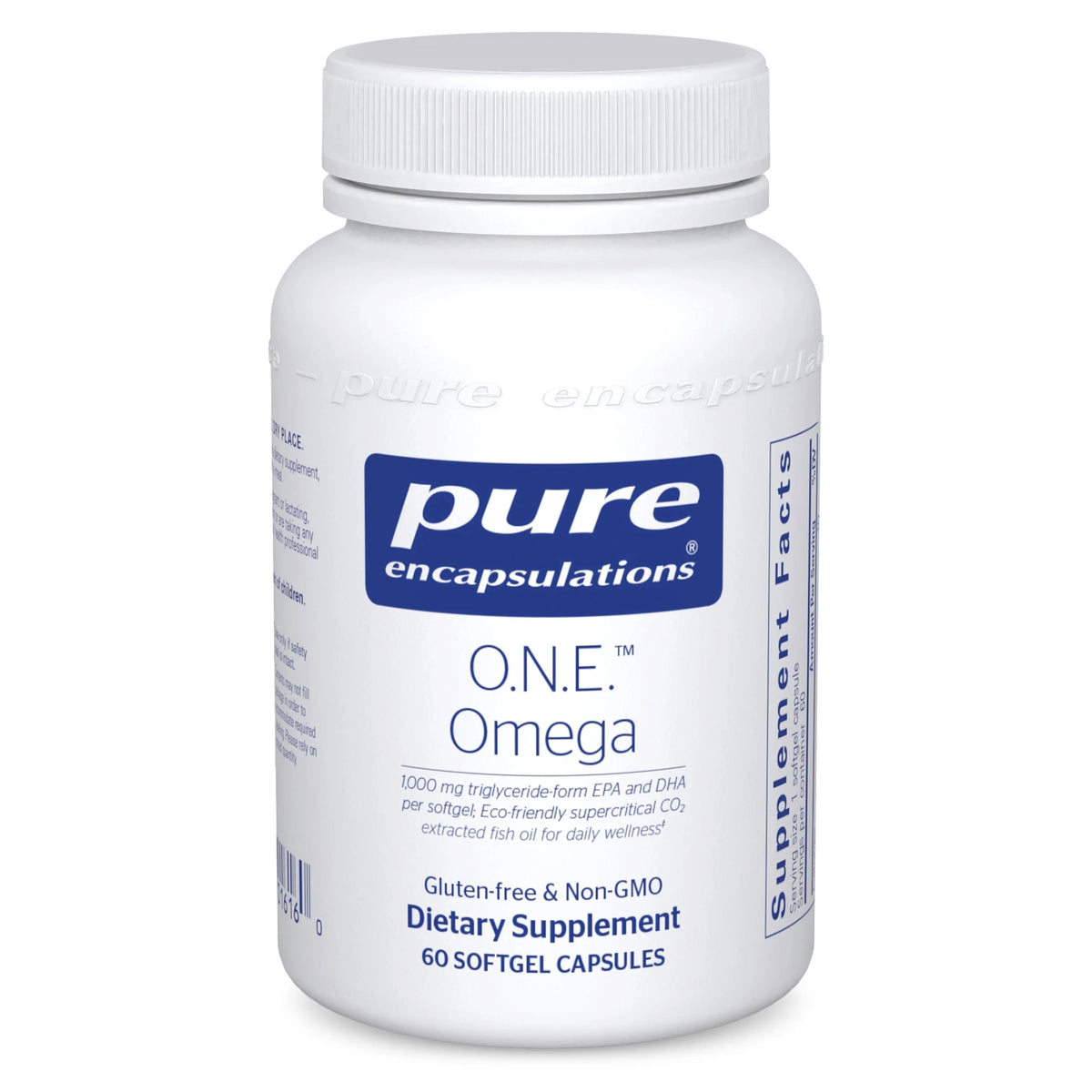 Fish Oil Supplement 60 Softgel Capsules J247