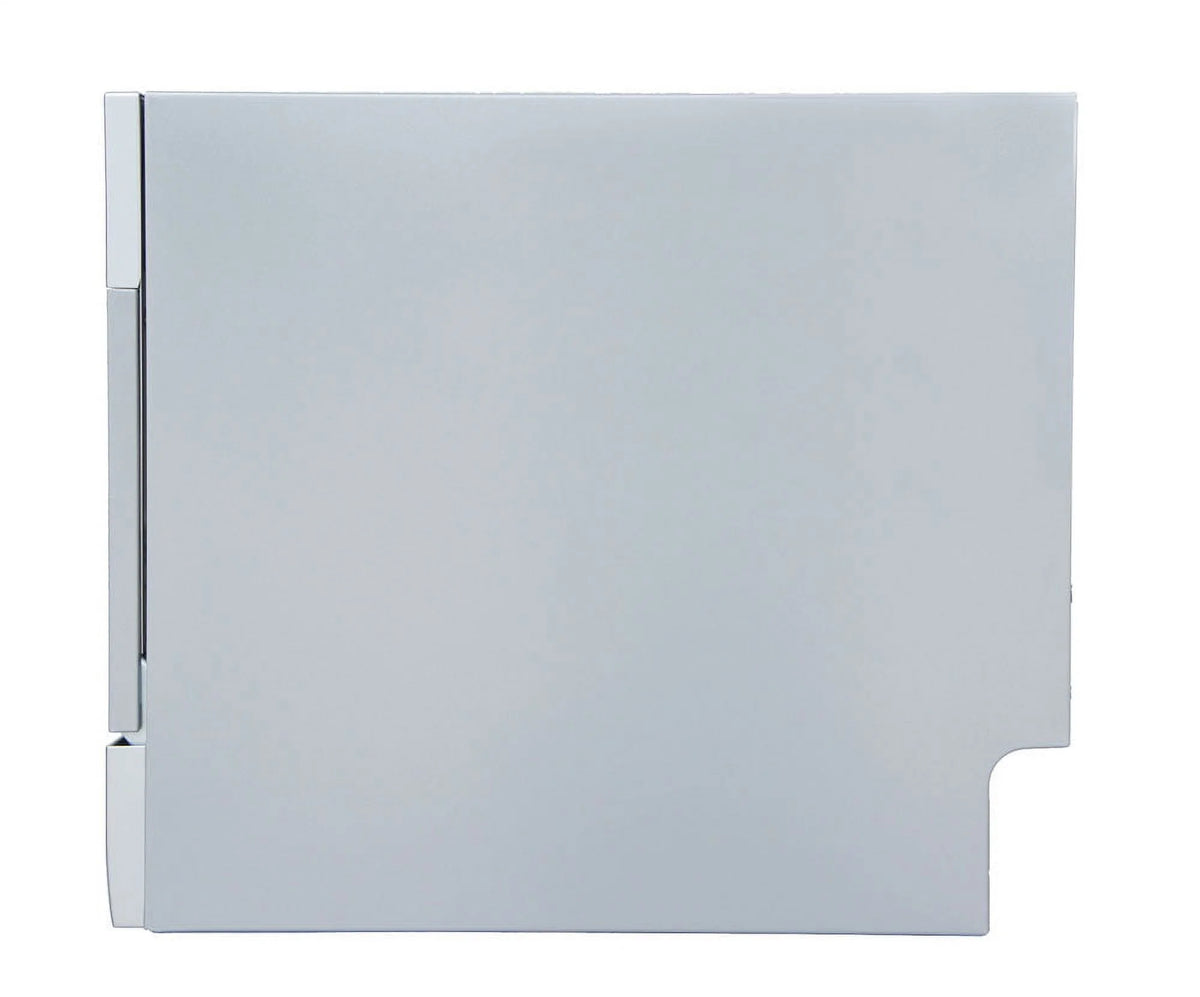 Silver Countertop Dishwasher J65355