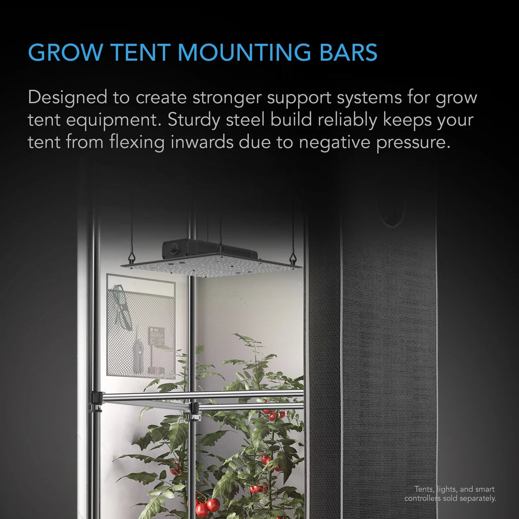 5x5' Steel Hanging Bars for Indoor Grow Tents O4050