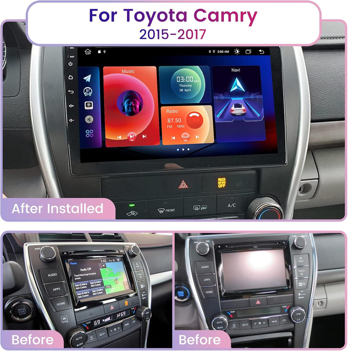 10.2 Inch Touch Screen Car Stereo Radio with Bluetooth I69263