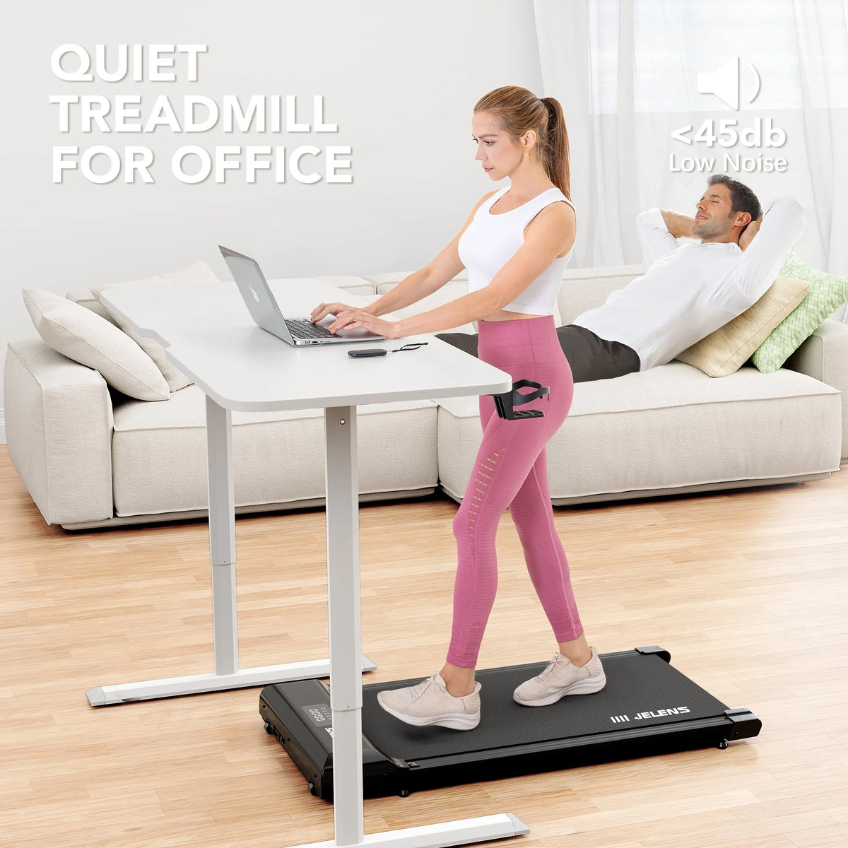 Under Desk Treadmill with Remote Control F94873