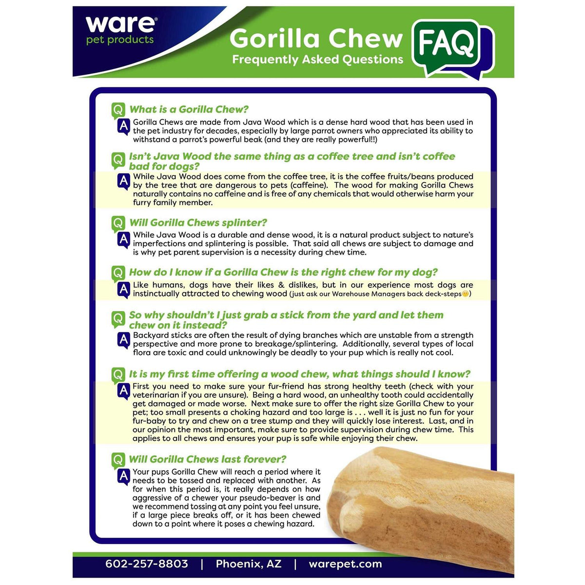 Gorilla Chew G562714