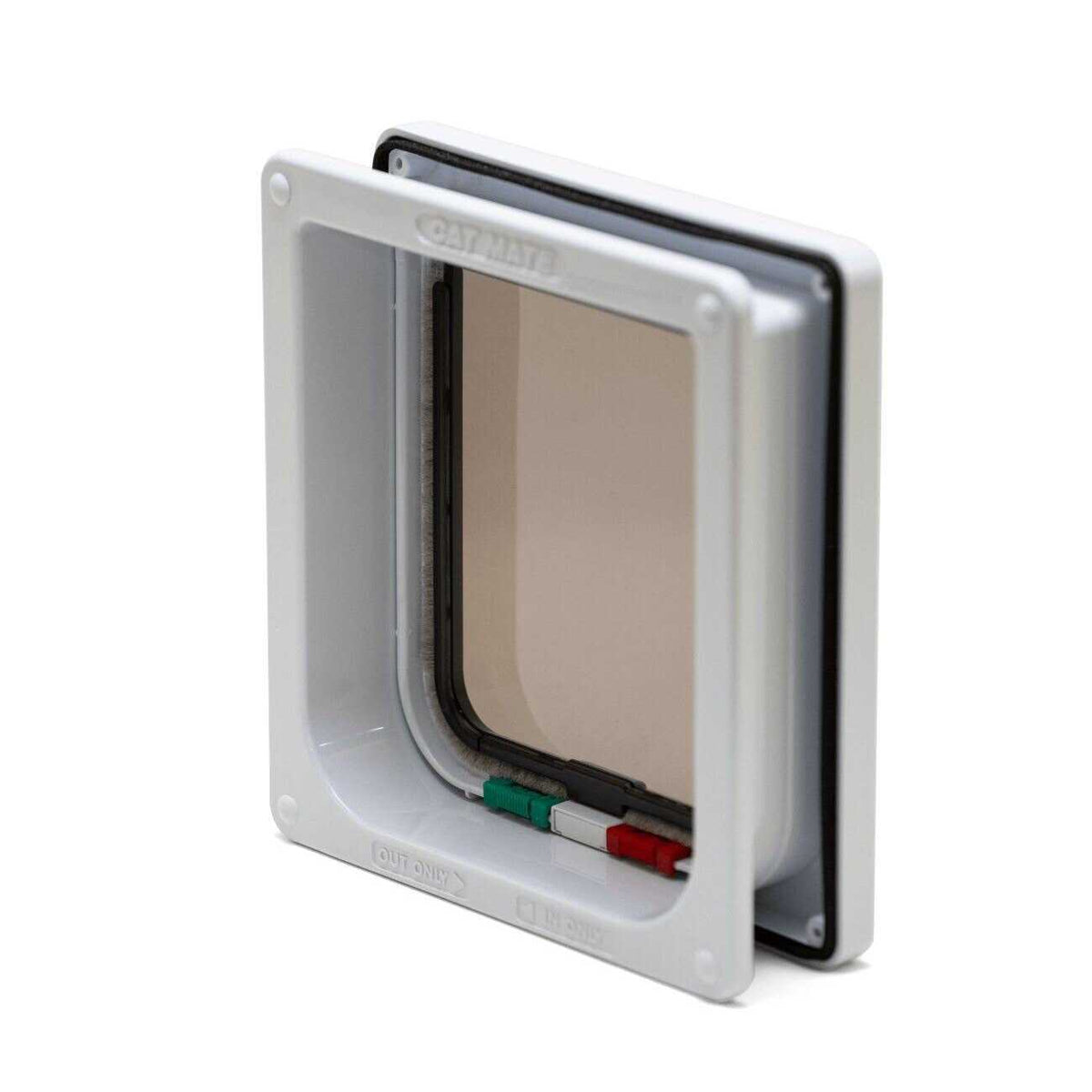4 Way Locking Cat Flap with Door Liner J51660