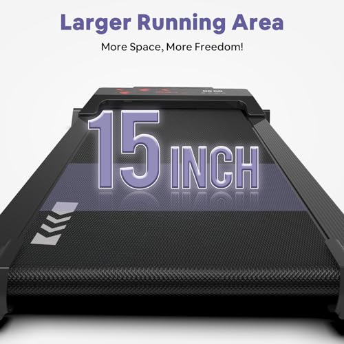 Under Desk Treadmill with Incline, 2.25HP, 265lbs Weight Capacity E8756