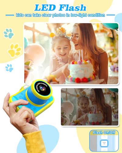 48MP 1080P Kids Digital Camera with 32GB SD Card M262123