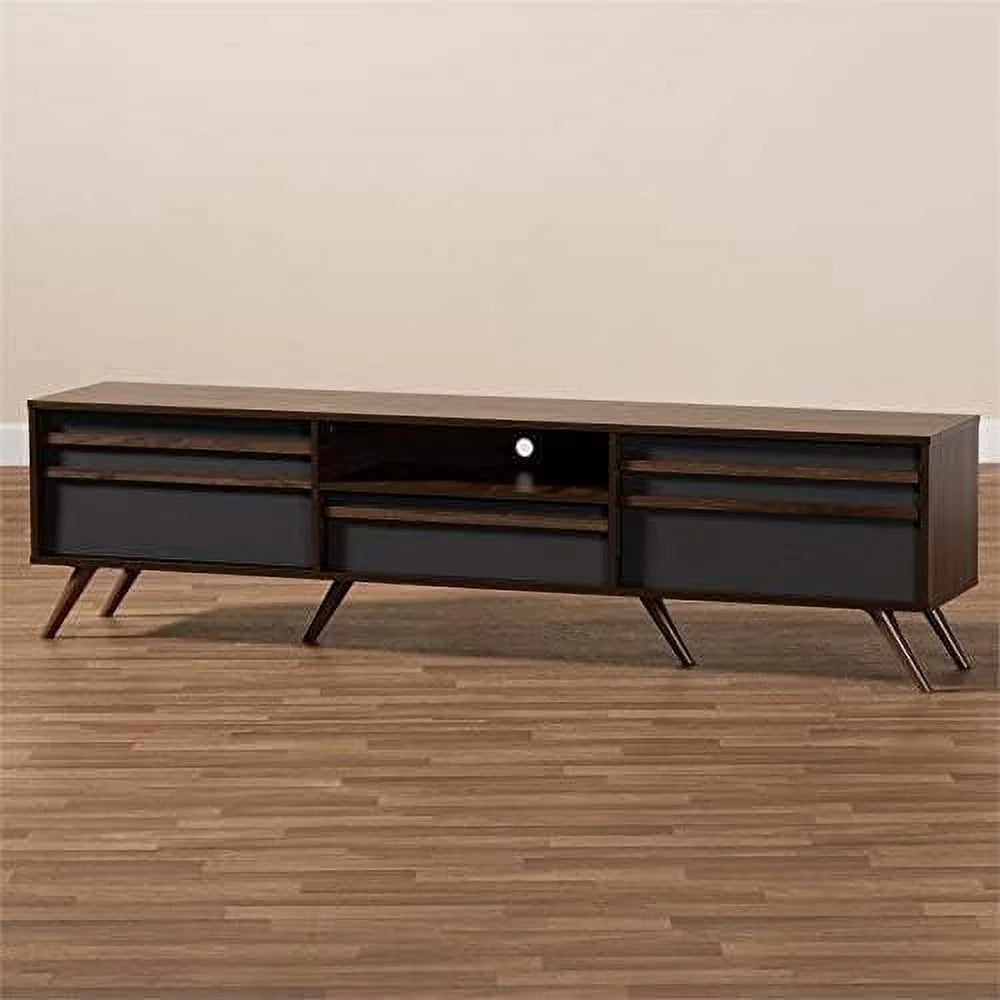 60" Wood TV Stand Console Entertainment Center X58871