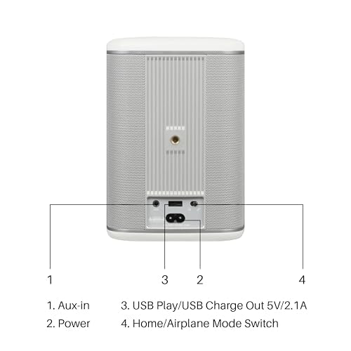 Black Wi-Fi Bluetooth Hi-Fi Speaker Y6940