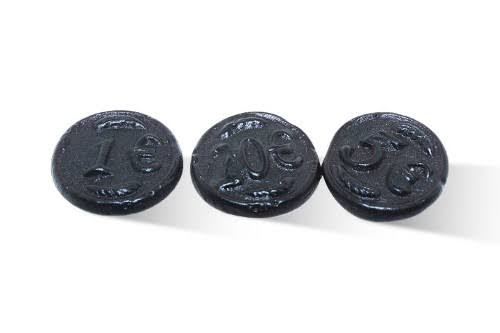 Hard Salty Black Licorice V31224