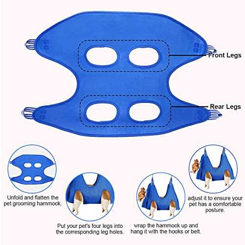 Pet Grooming Hammock Harness U939504