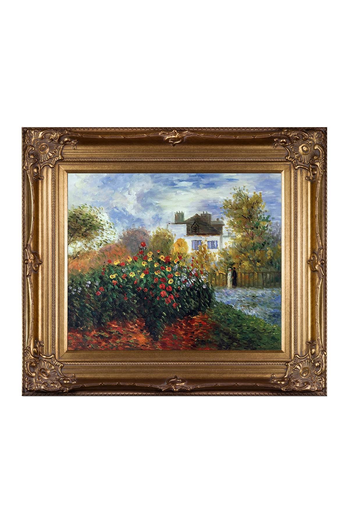 Framed Oil Painting Print on Canvas M54222