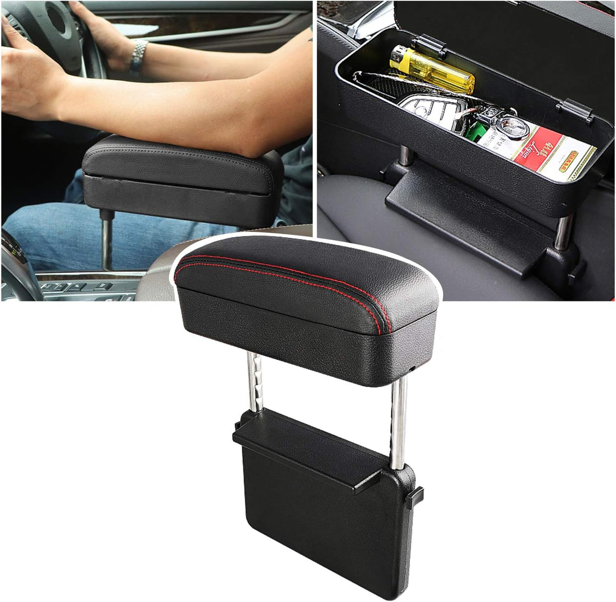 Red Line Pack of 2 Car Armrest Extender M93543