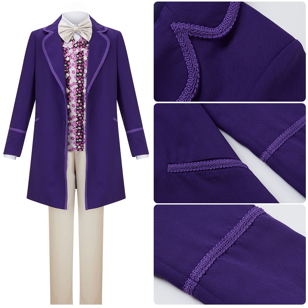 Trench Floral Vest Uniform Suit With Hat X11971
