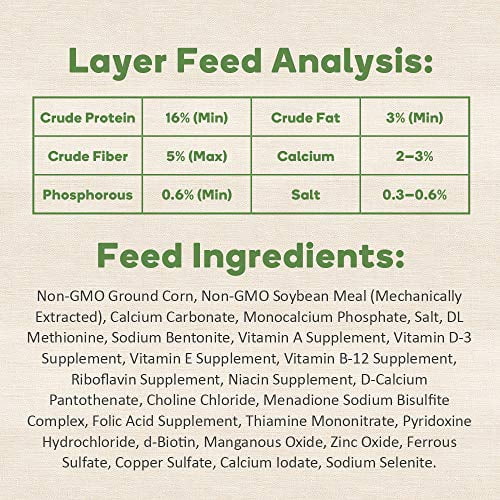 Non-GMO Chicken Feed, 25lbs C6988