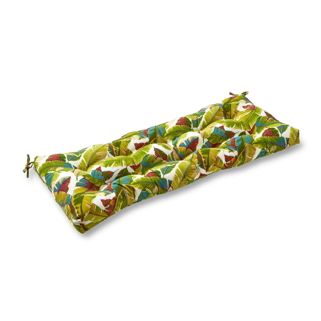Palm Leaves Outdoor Bench Seat Cushion C74083