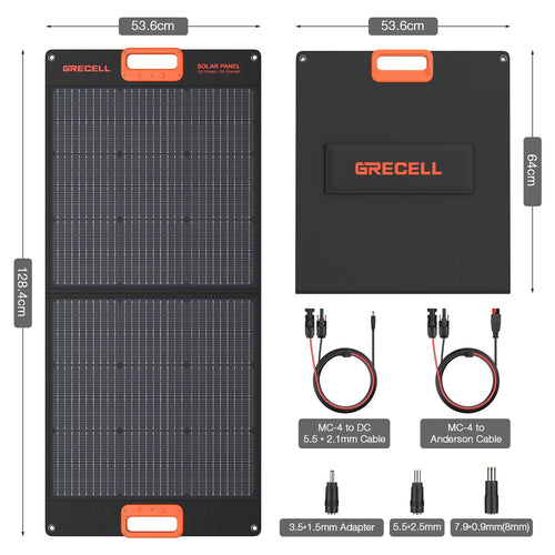 100W Portable Solar Panel with Solar Charger K780258