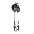 11& Leading Edge Dual Leg Cable Retractable with Steel Rebar Hooks J117