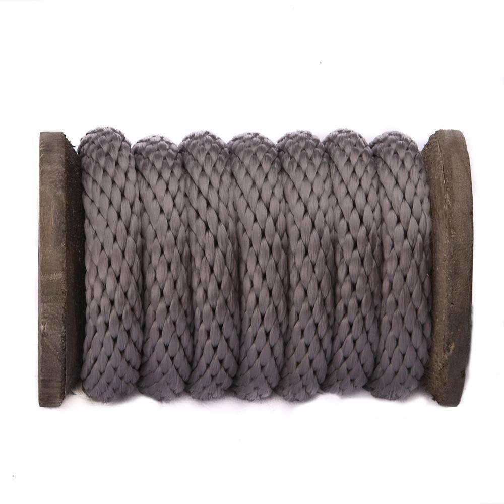 Silver Braided Utility Rope 5/8 inch x 100 Feet Z462311