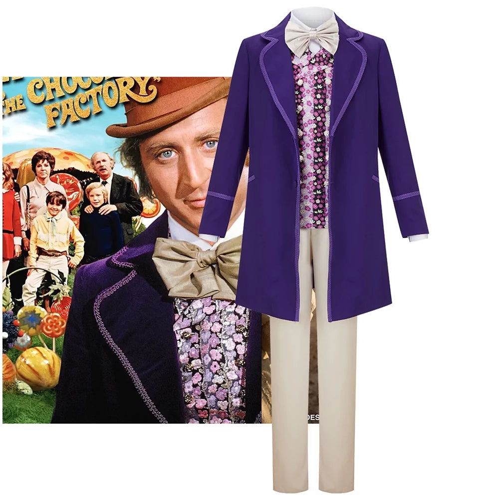 Trench Floral Vest Uniform Suit With Hat X11971