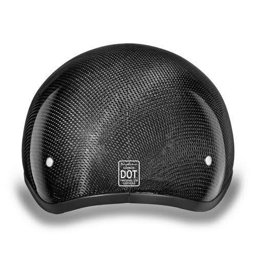 Grey Carbon Fiber Skull Cap D4501