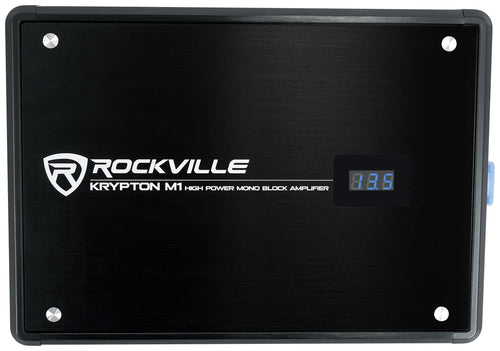 12" 1500 Watt Subwoofers Mono Amplifier Sealed Sub Box Z876885