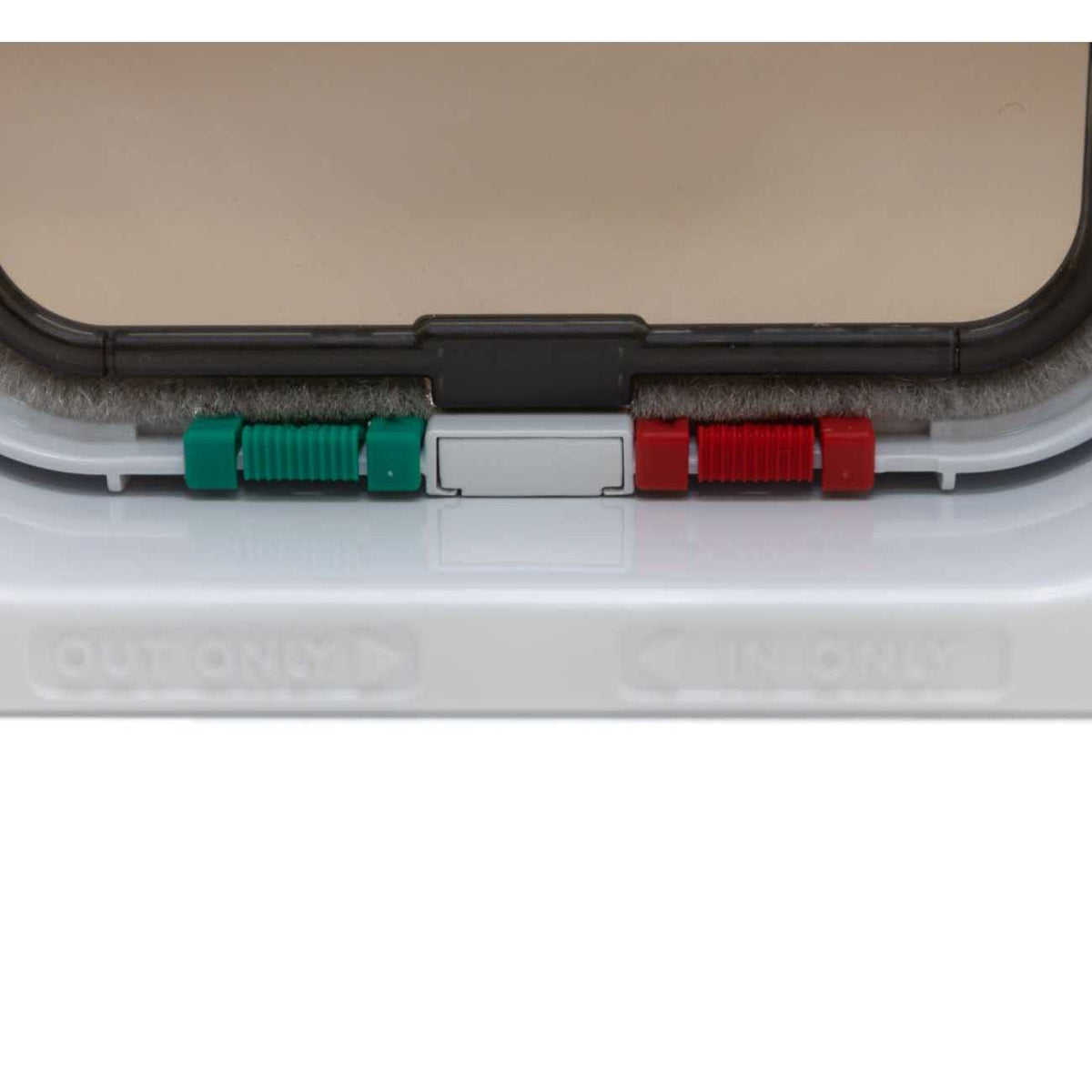 4 Way Locking Cat Flap with Door Liner J51660
