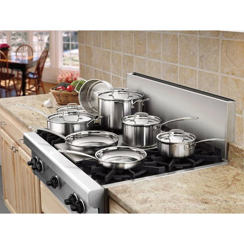 12-Piece Tri-Ply Stainless Steel Cookware Set V18337