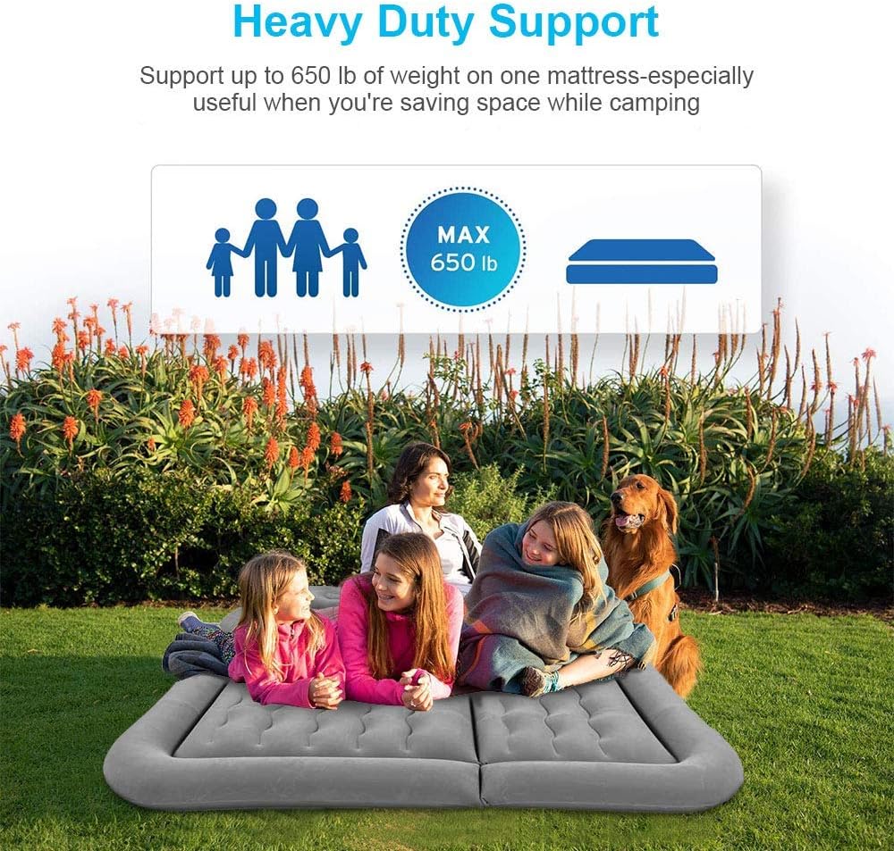 Car Air Mattress Auto Inflatable Car Bed Camping Sleeping Bed Q9080