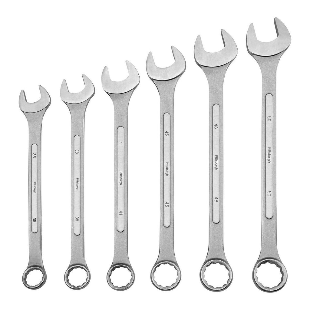 Metric Combination Wrench Set, 6-Piece U66299