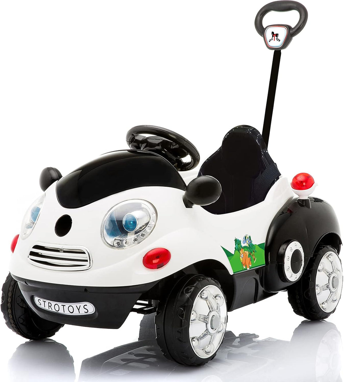 Blue Ride On Push Car for Toddlers with Remote Control J207469
