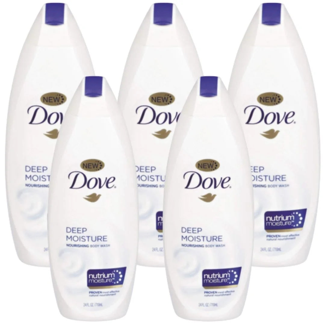 16 Fl OZ Body Shower Gel, 5 Bottles M7803