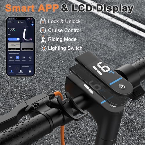 Electric Scooter, 350W/500W, 8.5"/10" Tires, Folding E-Scooter with Dual Braking B4158