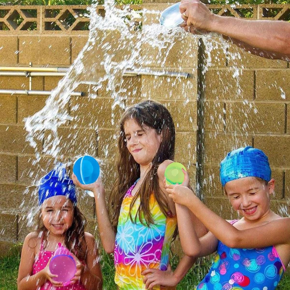 12 PCS Refillable Silicone Water Balloons S917