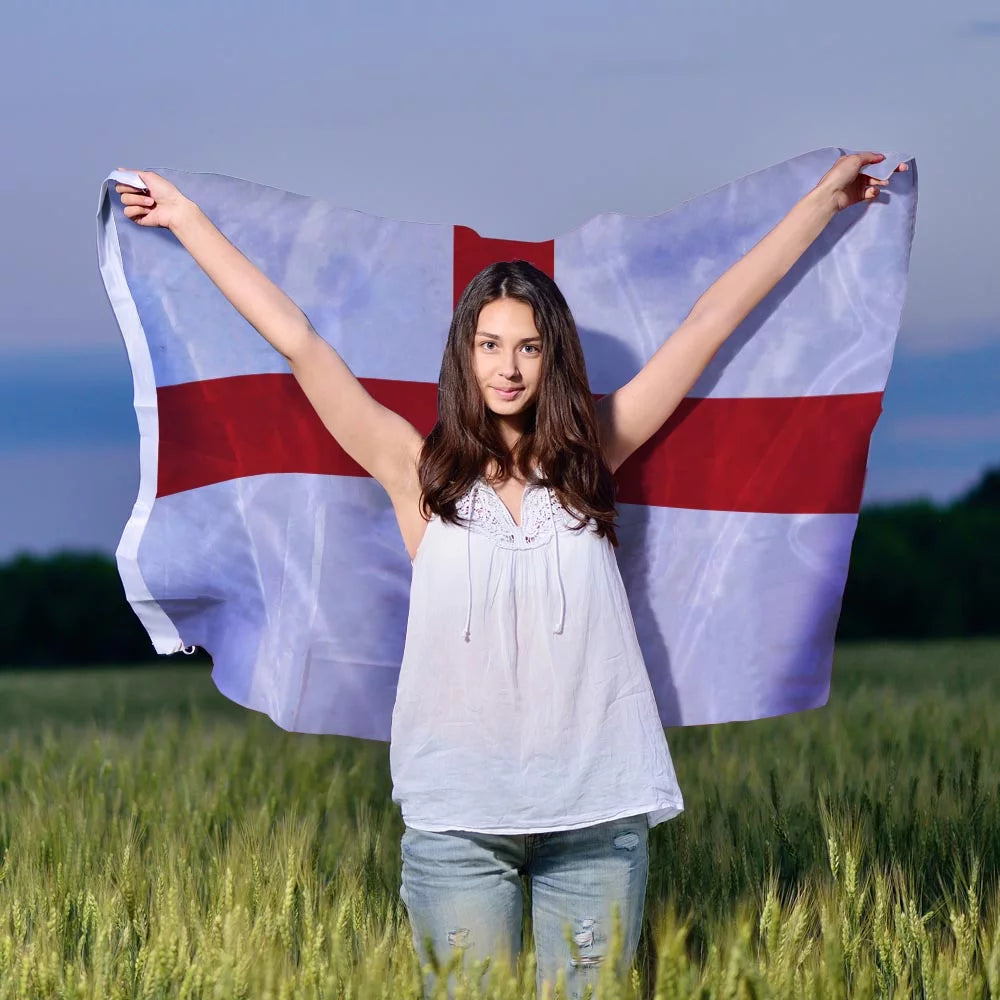 England Flag with 6ft Flagpole F371