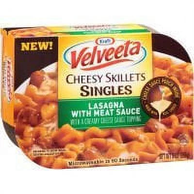 Lasagna with Meat Cheesy Skillets Microwave Dinner 9 Pack of 6 X43101