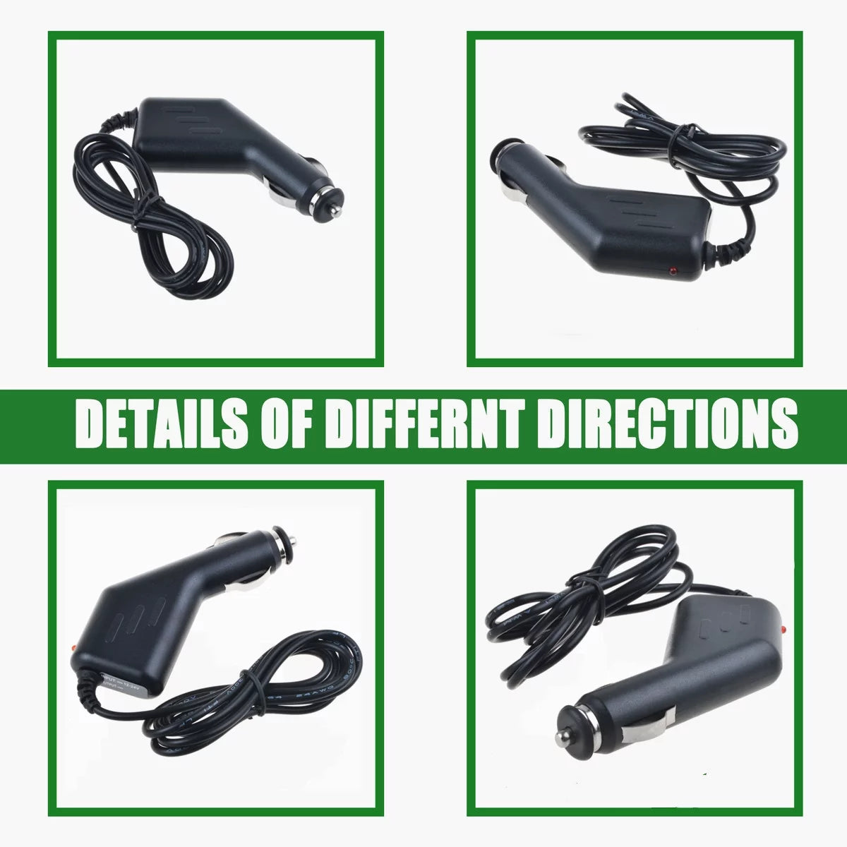 Compatible Car DC Adapter Replacement for Portable MP3 CD Player P379148