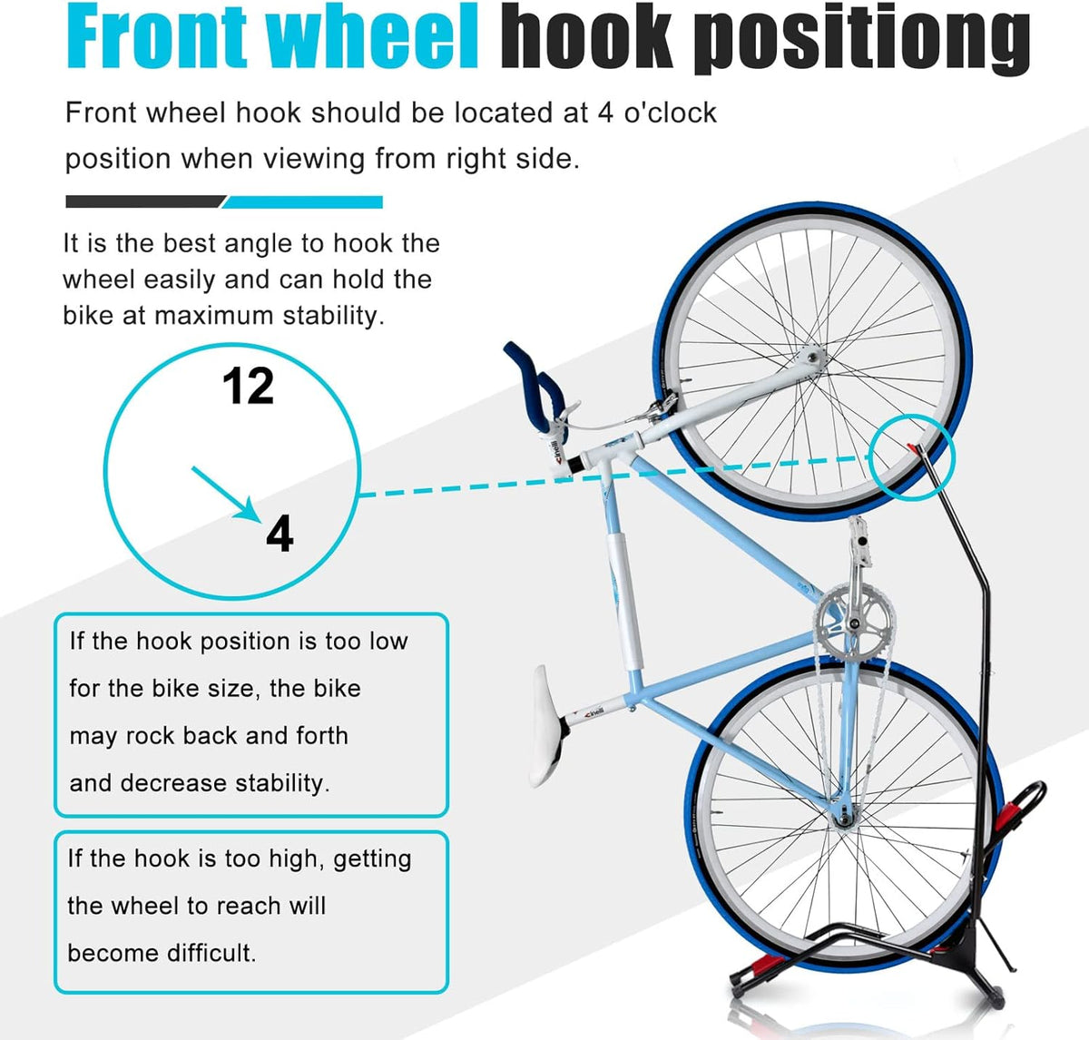 Vertical Bike Floor Stand V351
