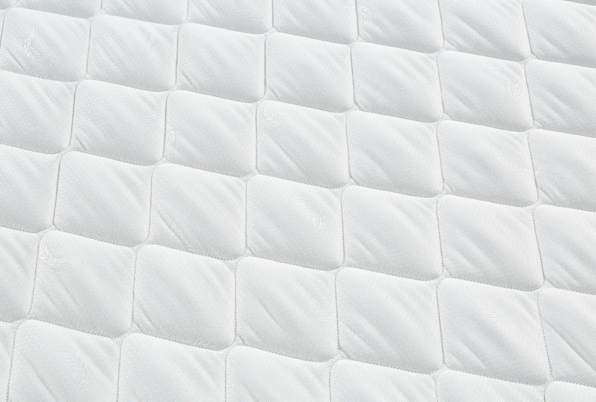 King Mattress White Fabric L92319