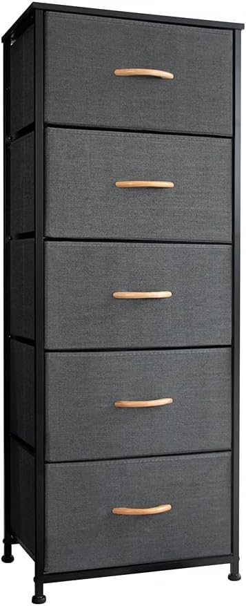 5 Drawer Fabric Storage Tower B5905