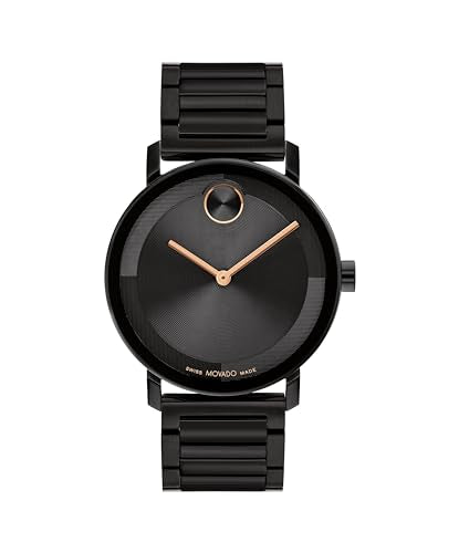 Swiss Quartz Stainless Steel Link Bracelet 40mm Men's Watch U8670