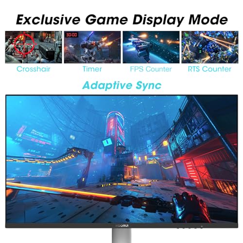 27” 240Hz QHD Mini-LED Gaming Monitor, White/Grey N11558